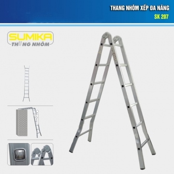 Thang nhôm gấp chữ A Sumika SK 207