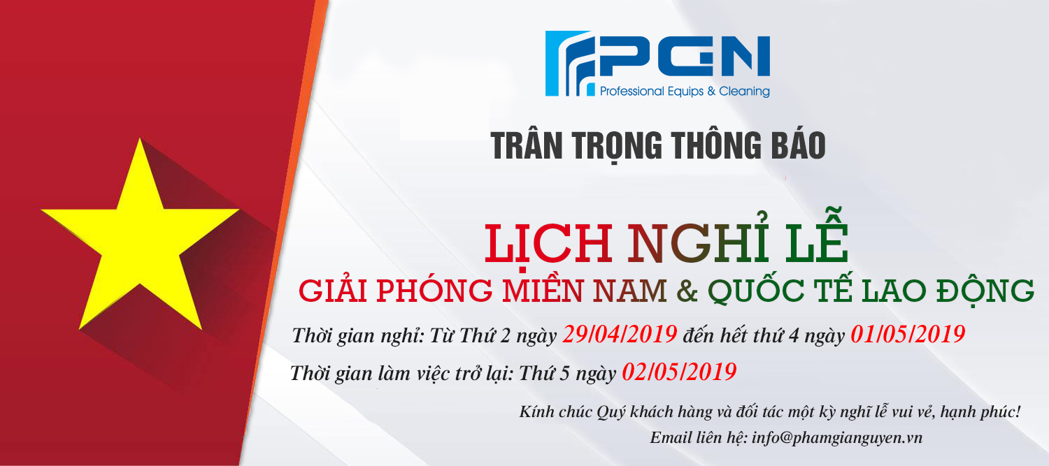 Thông báo lịch làm việc ngày lễ 30/4 và Ngày Quốc tế Lao động 01/5 năm 2020